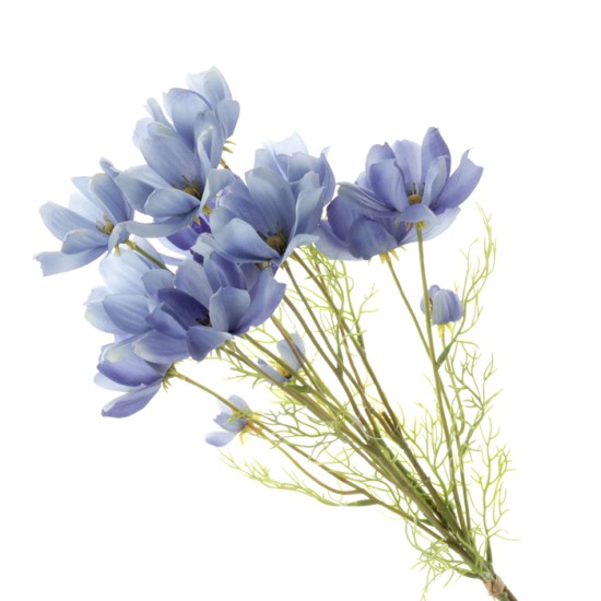 Artificial Coreopsis Bundle Blue 62cm Silk Flowers